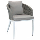 Sedia Granada 61x61x78,5h cm in Alluminio Grigio