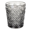 Set 4 Bicchieri Acqua Marrakech Stones in Vetro VdE Tivoli 1996 Grigio