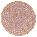 Set 4 Tovagliette Ø38 cm  in Paglia e Carta VdE Tivoli 1996 Spiral