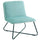Poltrona Imbottita 55x69x68 cm in Velluto Verde