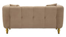 Divano Alma Grigio con Cuscini 81x155x71 cm in Legno e Poliestere      