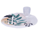 Set 6 Tovagliette Ø38 cm  in Poliestere VdE Tivoli 1996 Savana