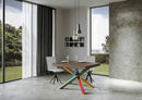 Tavolo Allungabile 140-400x90x77 cm Volantis Premium Noce Telaio 4B 