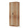 Scarpiera armadio 182x71x38 cm Gabriella noce country