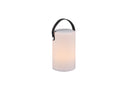 Lampada tavolo da Esterno a LED in Plastica Bianco