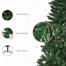 Albero di Natale Artificiale 150 cm 454 Rami Verde