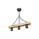 Lampada a sospensione Lagun  rustico industriale a 3 luci