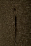Poltrona Girevole Siena Verde 83,5x66x80 cm in Ferro e Compensato e Spugna e Poliestere Verde      