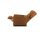 Poltrona Alzapersona 72x80-175x111 cm con Bracciolo Fisso Dispositivo Medico 1 in Poliestere Nosteo Lenny 641 Marrone 