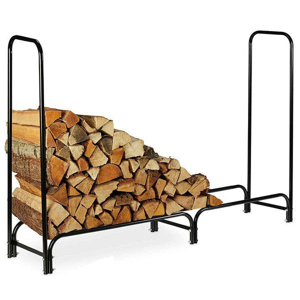 Portalegna Supporto Metallo Porta Legna Interno Legnaia Camino Stufa 150x120x35 acquista