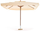 Ombrellone da Giardino 3x2 m Palo Ø48 mm in Legno e Poliestere Oasis Ecrù