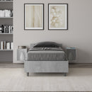 Letto Singolo Nuamo Cemento Varie Misure