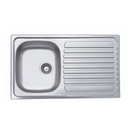 Lavello incasso 86x50 cm destro Samet