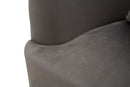 Poltrona Silvery con Cuscino 73x66x78 cm in Legno MDF e Poliestere      