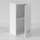 Pensile cucina 40x32x72H cm con anta bianco frassinato
