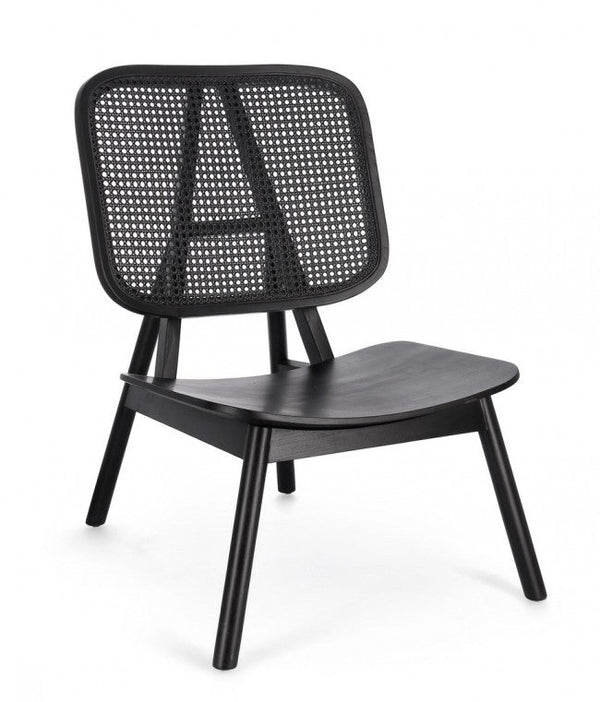 Poltrona Soggiorno 68x80x92,5 cm Yves in Legno Nero online