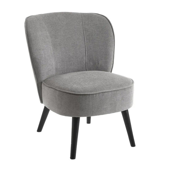 prezzo Poltrona Relax in Legno e Tessuto Colore Grigio Scuro Mod. Kansas 59x66x75H cm