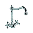 Rubinetto Cucina Miscelatore Monocomando Lavello in Ottone Genova Cromato
