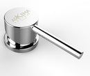 Doccia Solare da Esterno Giardino 30L Miscelatore Arkema Spring S Fascia Inox Verde