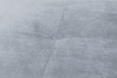 Divano Letto 2 Posti 166x77x65,5 cm in Velluto Soriani Grigio Chiaro