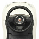 Macchina Cavalcabile per Bambini con Licenza Fiat 500 Bianca