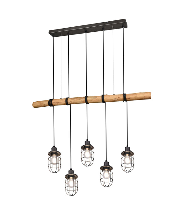 prezzo Lampada a Sospensione da Interno a LED in Metallo Nickel Opaco