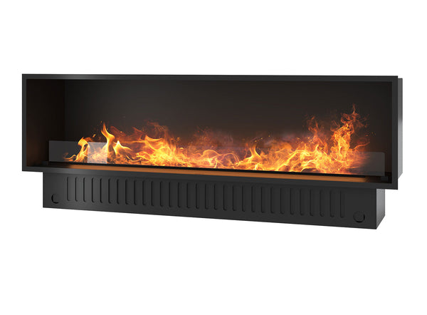 Camino a Vapore Elettrico da Incasso 180x45(64,8)x40 cm Invapo Inside con Ricarica Automatica e LED RGB Nero online