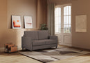 Divano 2 Posti 158x85x85 cm Karay in Tessuto Talpa