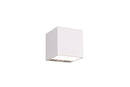 Applique da Interno a LED in Metallo Bianco Opaco