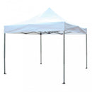 Gazebo Pieghevole Professional 3x4,5 m in Alluminio Bianco