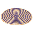 Set 4 Tovagliette Ø38 cm  in Paglia e Carta VdE Tivoli 1996 Spiral