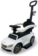 Macchina a Spinta per Bambini con Licenza Mercedes C63 AMG Push Car Bianca