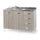 Mobile Sottolavello con cassettiera 120 cm olmo destro