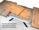 Tavolo Allungabile 160/420x90x77 cm Naxy Premium Cemento  