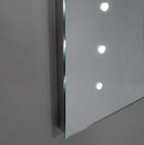 Specchio con Lampada a LED in 90x2,5x65cm TFT Ellen Specchio