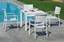 Sedia da Giardino in Alluminio Vorghini Chiavari Bianco
