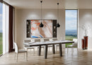 Tavolo Allungabile 160-420x90x77 cm Bridge Evolution Marmo