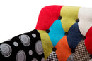 Poltrona Imperial New 71x63x78 cm in Legno Schiuma e Poliestere Multicolor-4