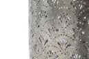 Porta Ombrelli Flowy Ø24x48 cm in Ferro Argento-3