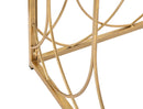 Consolle Arab 96,5x41x78 cm in Ferro Oro-7