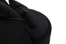 Poltrona Paris Space Nero/Oro Ø84x72 cm in Legno e Spugna Nero e Oro-5