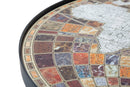 Tavolo da Caffé World Ø50x37 cm MDF e in Ferro Multicolor-4