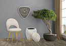 Set 2 Sedie Imbottite 52x48x78 cm in Tessuto Velluto Flex Crema e Oro-9