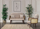 Poltrona 77x80x93 cm in Tessuto Imbottito-10