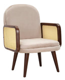 Poltrona 77x80x93 cm in Tessuto Imbottito-1