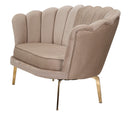 Divano 2 Posti 136x76x78 cm in Tessuto Imbottito-3