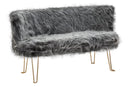 Divanetto 2 Posti 134x54x77 cm in Tessuto Imbottito-1