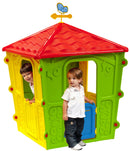 Casetta Gioco per Bambini in Resina 108x108x152cm Bauer-1