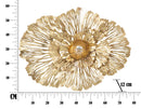 Lampada da Muro Ibis 79x12x60 cm in Ferro Oro-8