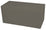 Panca in Similpelle 90x42x44 cm Avalli Tortora